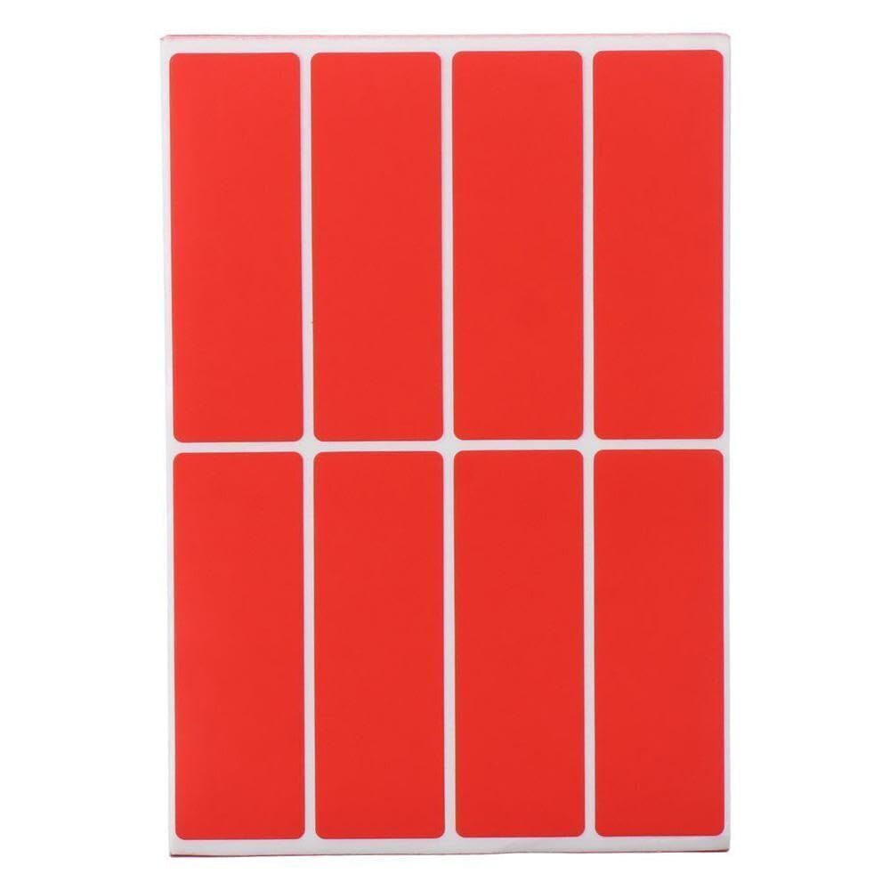 2448 160pcs Coding Labels, Rectangle Reusable Label, for Home